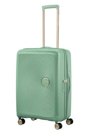 Walizka American Tourister Soundbox 67 cm powiększana ciemno zielona, zdjęcie 6