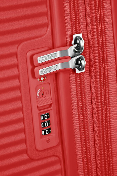Walizka American Tourister Soundbox 77 cm powiększana czerwona, zdjęcie 5