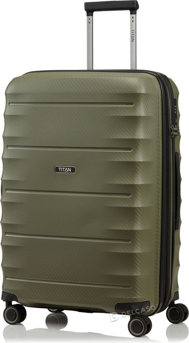 Walizka średnia - poszerzana Titan Highlight 67 cm khaki, zdjęcie 2