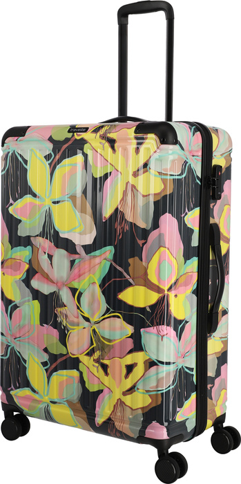 Walizka duża Travelite Cruise Print 77 cm żółta orchidea, zdjęcie 2