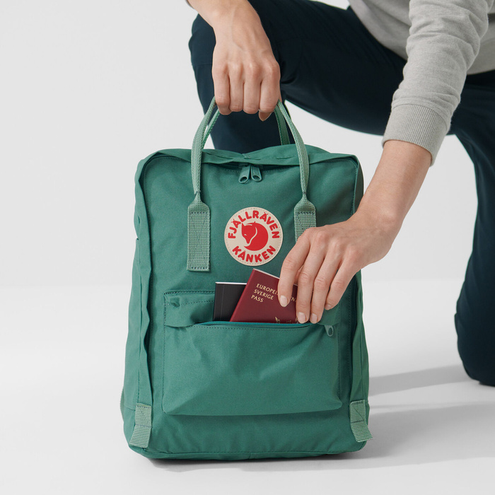 Plecak Kanken Fjallraven - Sky Blue Light Oak, zdjęcie 10