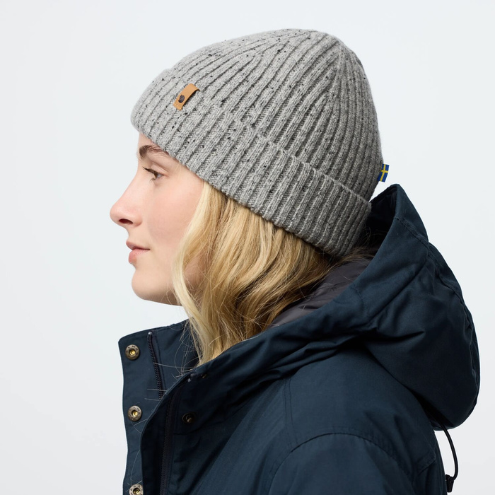 Czapka zimowa Fjallraven Övik Neps Beanie - Black, zdjęcie 7