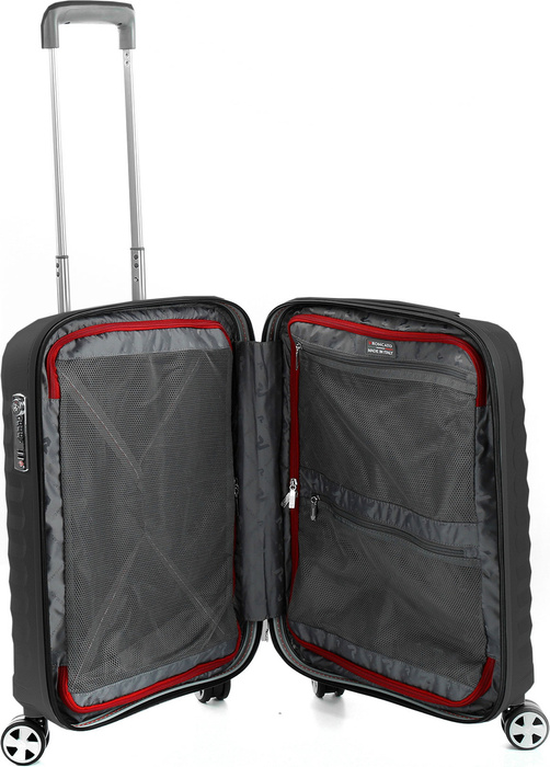 Walizka kabinowa Roncato Uno ZSL Premium 2.0 XS 55 cm - czarna, zdjęcie 4
