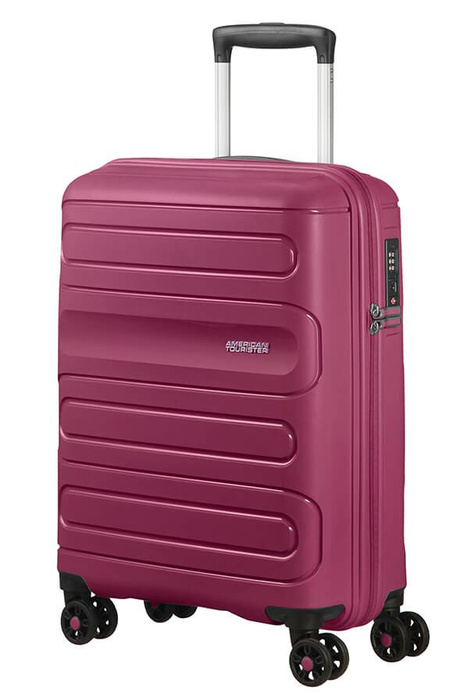 Walizka American Tourister Sunside 55 cm malinowa