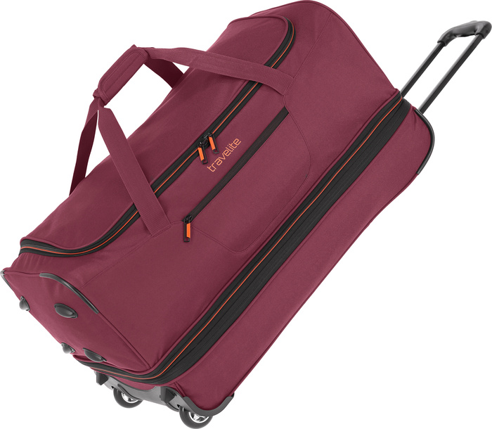 Torba podróżna na kółkach Travelite Basics L 119L Bordowa