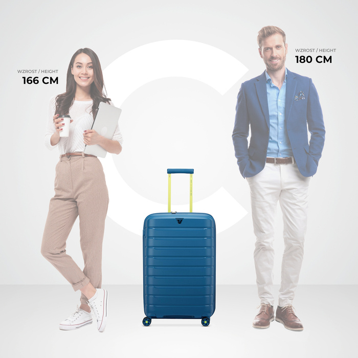 Walizka średnia Roncato B-Flying 68 cm - Lagoon Blue, zdjęcie 10