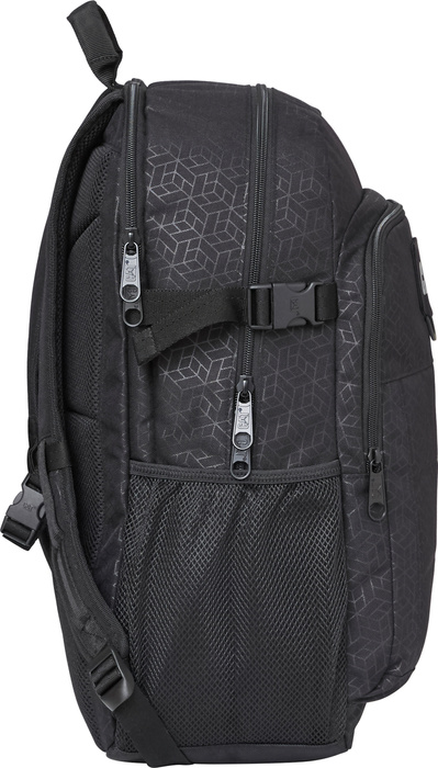 Plecak CAT Caterpillar Barry 31l Black Heat Embossed, zdjęcie 3