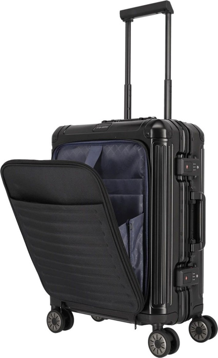 Walizka biznesowa Travelite Next 55 cm czarna, zdjęcie 2
