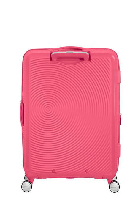 Walizka American Tourister Soundbox 67 cm powiększana różowa, zdjęcie 9