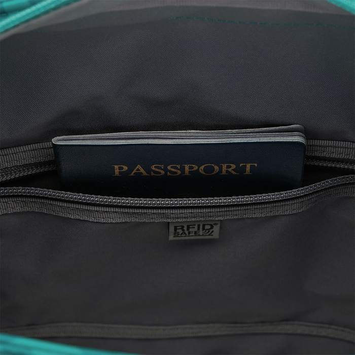 Plecak miejski antykradzieżowy Pacsafe Go 15L Turkusowy, zdjęcie 14