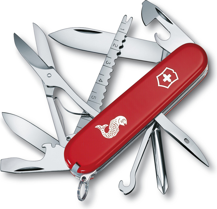 Scyzoryk Victorinox Fisherman czerwony 1.4733.72