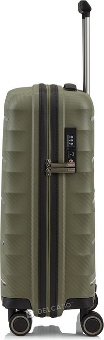 Walizka kabinowa Titan Highlight 55 cm mała khaki, zdjęcie 5