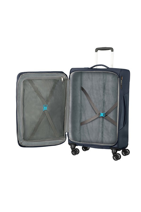 Walizka American Tourister Summerfunk na 4 kołach 67 cm granatowa, zdjęcie 2