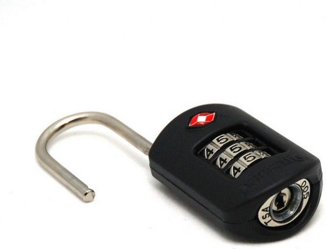 Kłódka bagażowa z systemem TSA Pacsafe Prosafe 1000 Czarna, zdjęcie 3