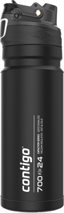 Butelka termiczna Contigo Free Flow 700ml Czarna, zdjęcie 5