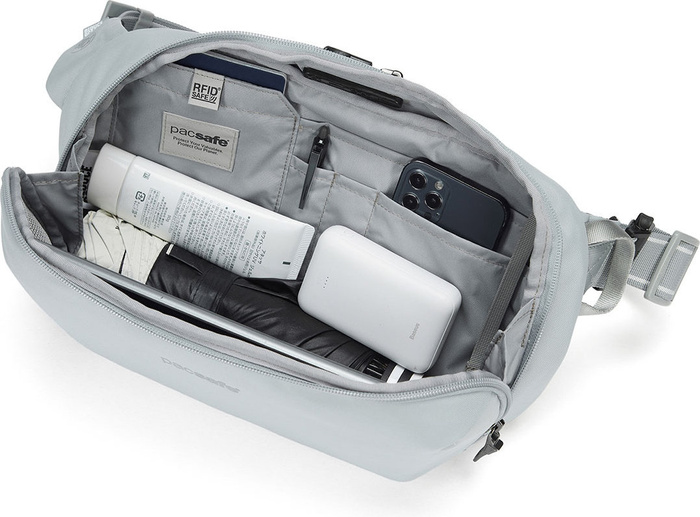 Saszetka biodrowa Pacsafe V 5L Grey, zdjęcie 2