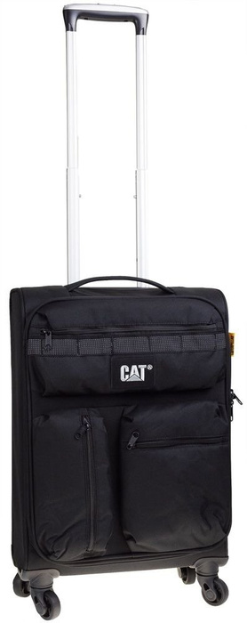 Walizka kabinowa Cat Combat Visiflash 57 cm mała czarna