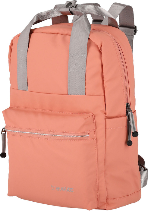Plecak miejski wodoodporny Travelite Basics 11L - koralowy