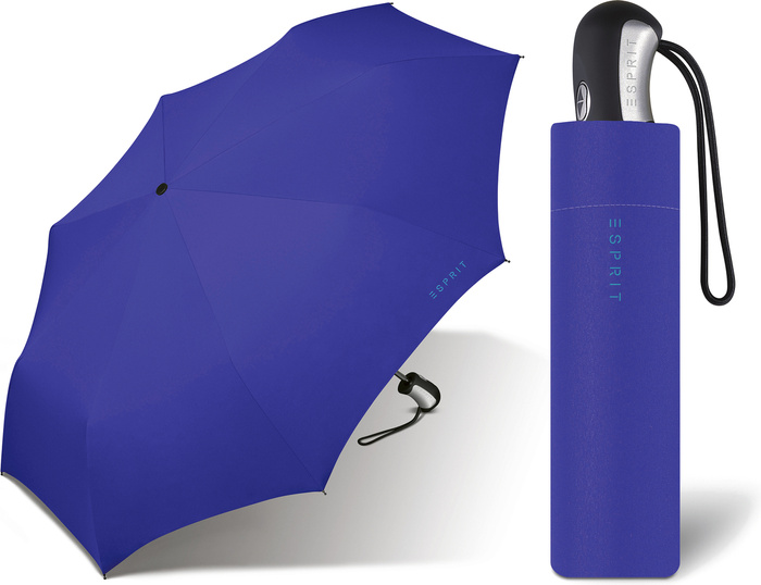 Parasol Esprit Easymatic 3-section Light niebieski