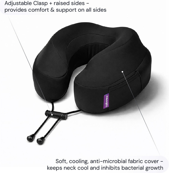 Poduszka podróżna Cabeau Evolution Plus - Black, zdjęcie 2