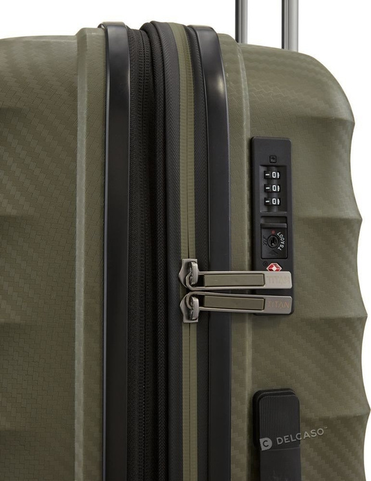 Walizka średnia - poszerzana Titan Highlight 67 cm khaki, zdjęcie 7