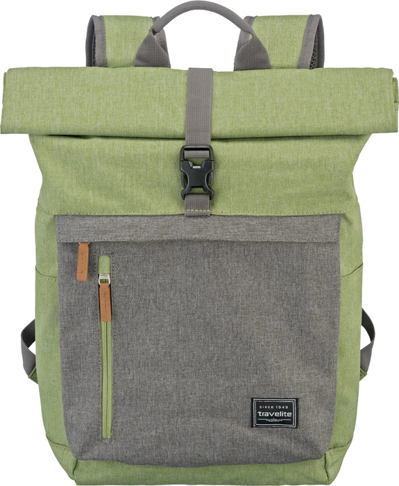 Plecak rolowany Travelite Basics Zielony, zdjęcie 2