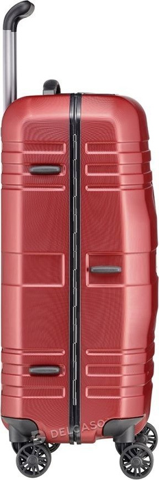 Walizka średnia Prior Smart Skin 69 cm czerwona, zdjęcie 6