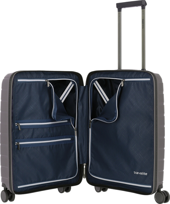 Walizka kabinowa biznesowa Travelite Air Base 55 cm Antracytowa, zdjęcie 3