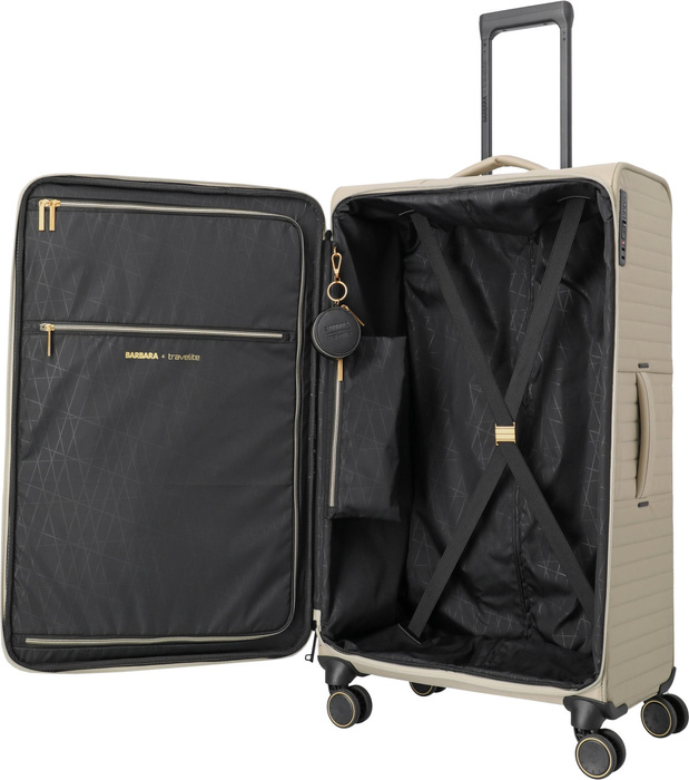 Walizka średnia Travelite Barbara Stepp 80 cm Satin Nude, zdjęcie 7
