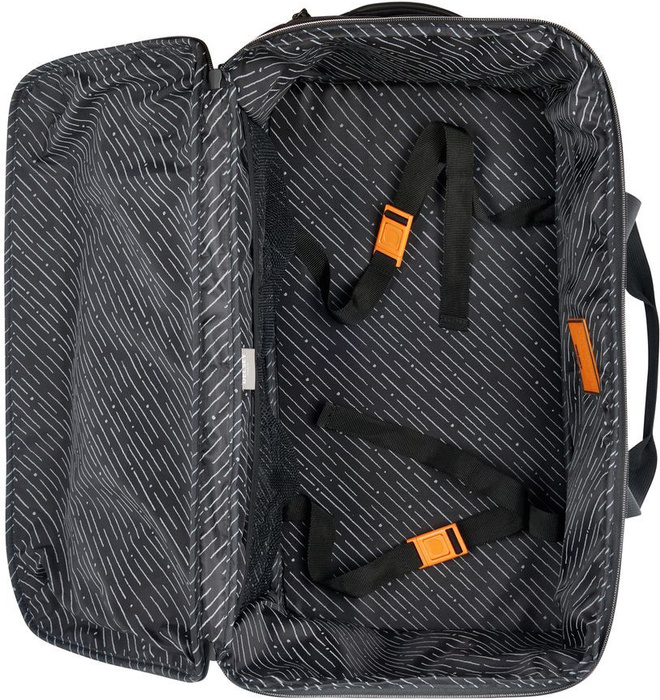 Torba podróżna Delsey Tramontane 50L Czarna, zdjęcie 5