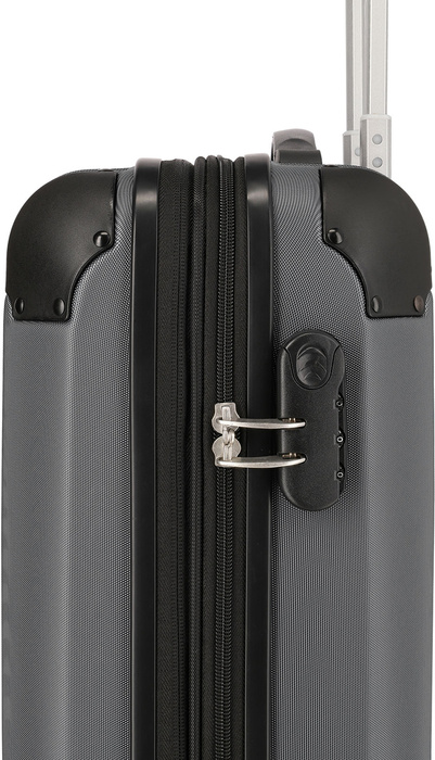 Walizka kabinowa Travelite City 4K 55 cm - Antracyt, zdjęcie 11
