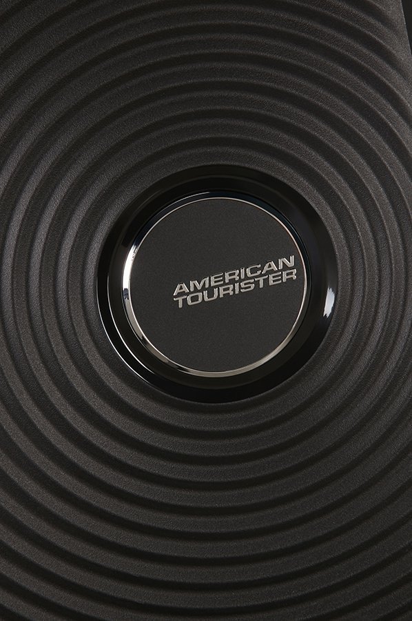 Walizka American Tourister Soundbox 77 cm powiększana czarna
