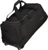 Basic torba podróżna na kółkach Travelite (składana z pokrowcem) - czarna